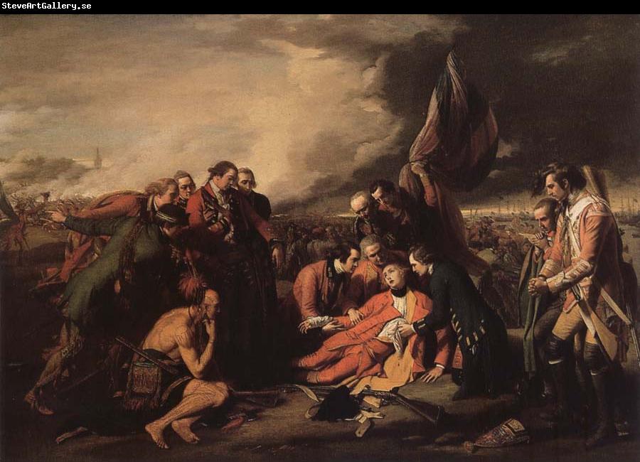Benjamin West The death of general Wolf